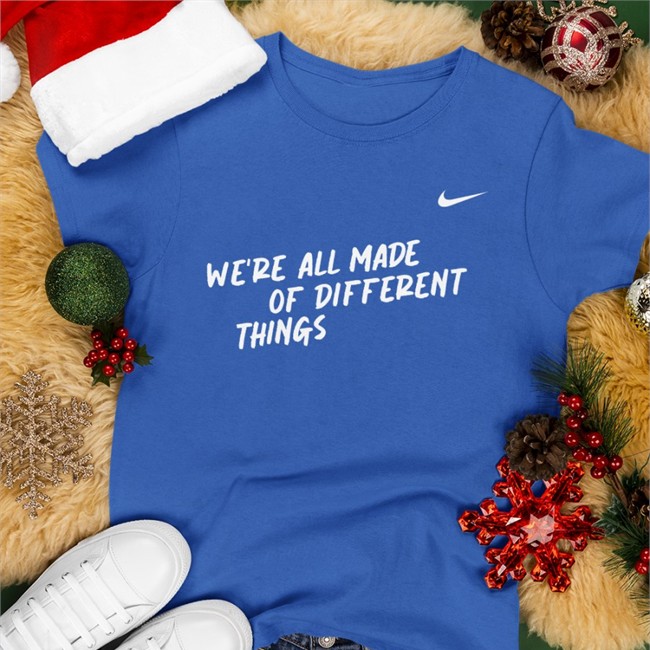 Ruffles We're All Made Of Different Things Tees Royal