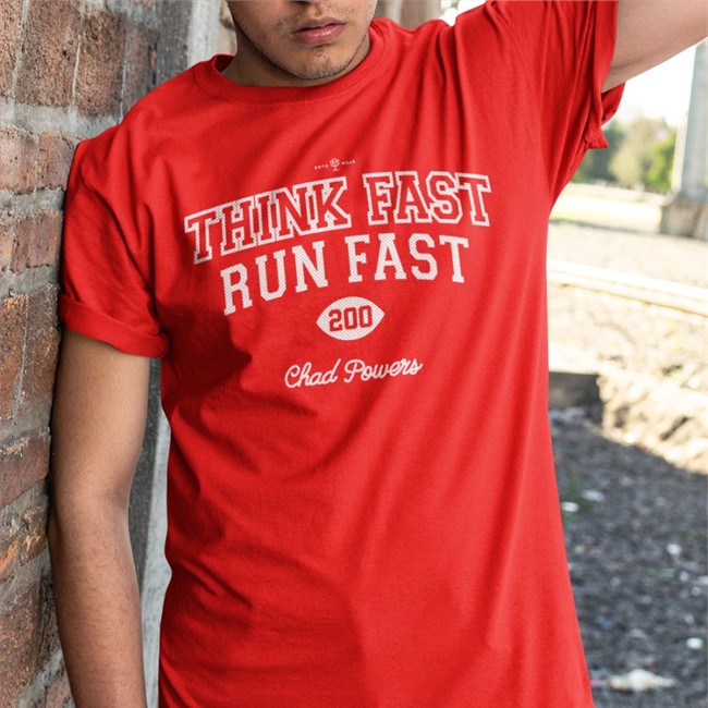 Think Fast Run Fast T Shirt