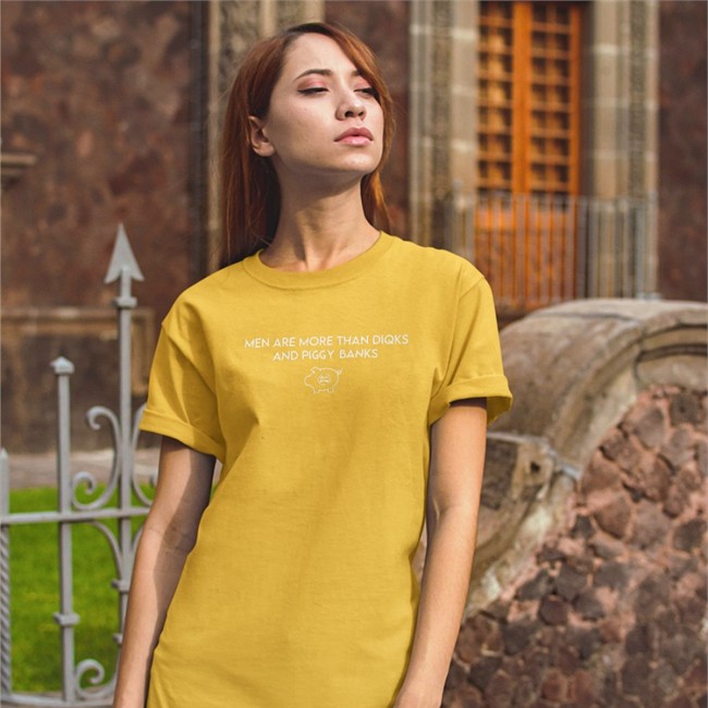 Men Are More Than Diqks And Piggy Banks Shirt