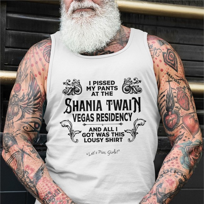 I Pissed My Pants At The Shania Twain TShirt Adamtotscomix