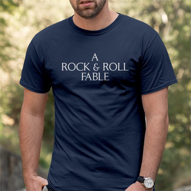 A Rock And Roll Fable T-Shirt Black Super Yaki