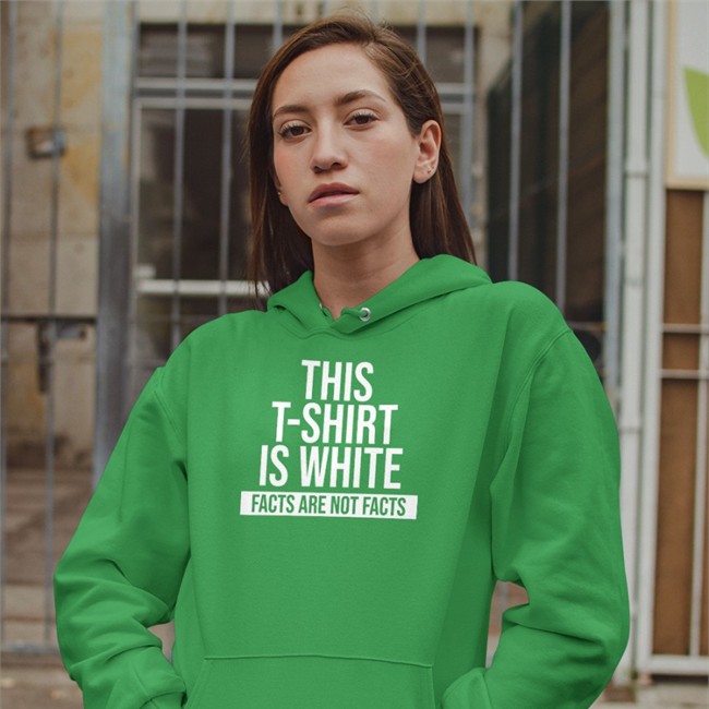 This T-Shirt Is White Facts Are Not Facts Tee Shirt Kadak Merch