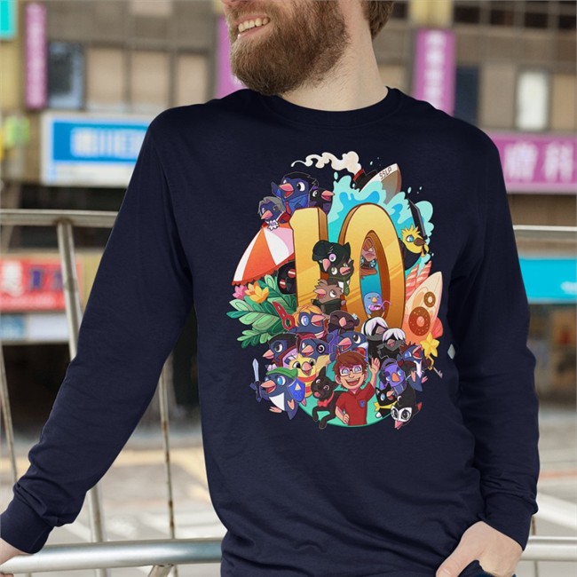Creator Ink Shop Baby Pengy Plushie 10 Year Anniversary Shirt NicoB7700
