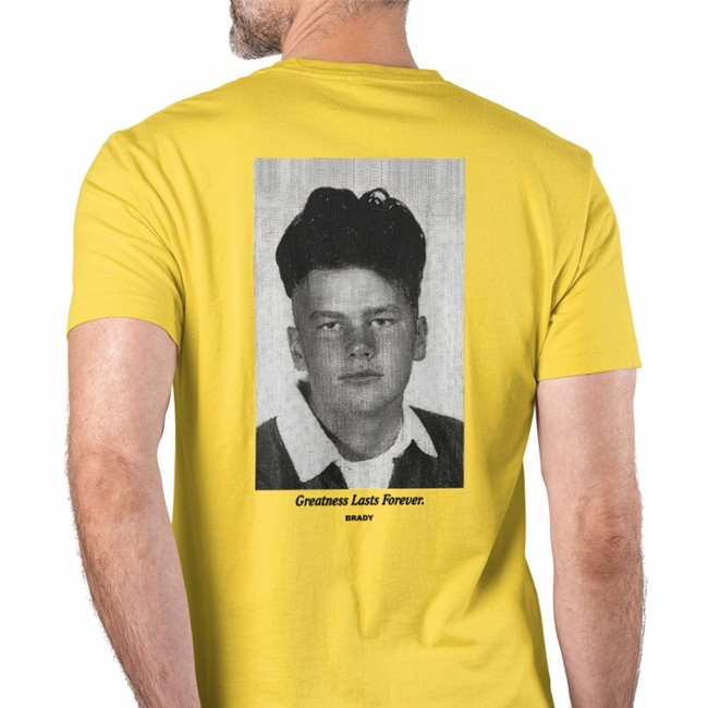Top Greatness Lasts Forever Brady Tom Brady Shirt Sports Illustrated White