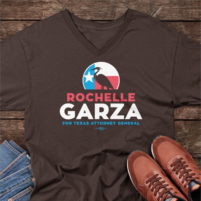 Rochelle Garza For Texas Attorney General Navy Tri-Colored Hoodie