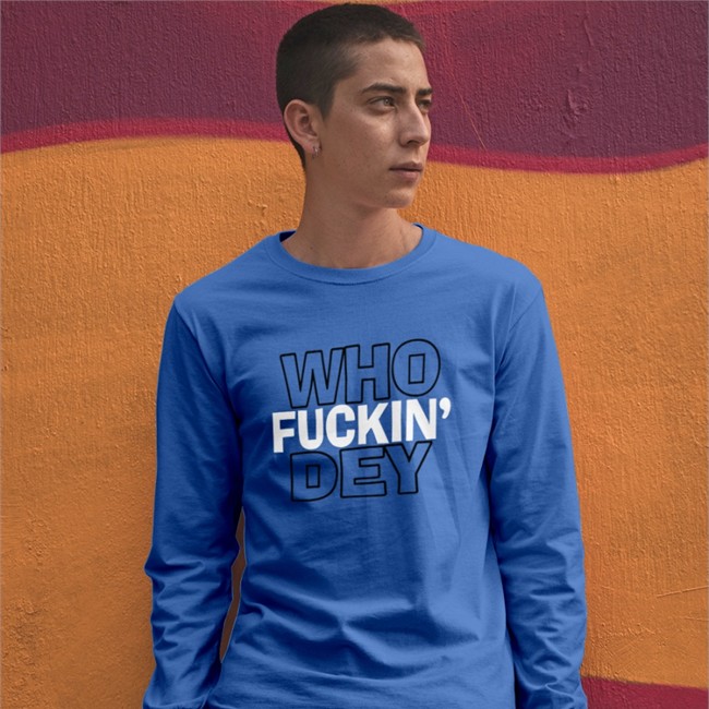 Who Fuckin Dey Hoodie Jay Morrison