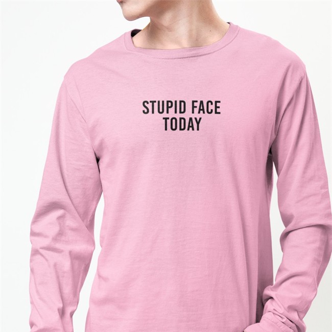 Poorly Translated Shirts Stupid Face Today Yellow Tee Shirt Original Translatedtees