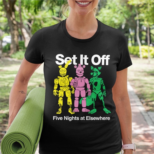 Mr Clay1983 Set It Off Five Nights At Elsewhere T Shirts