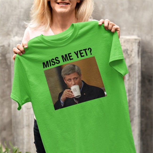 Miss Me Yet Shirt White
