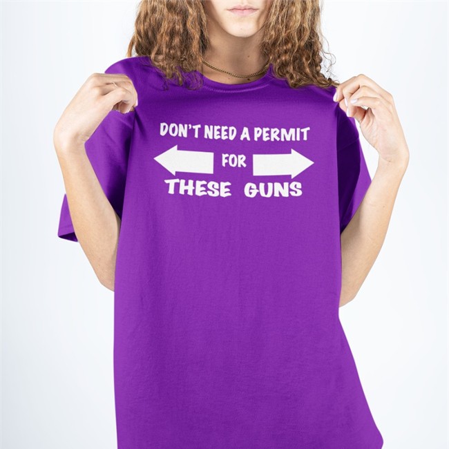 Don't Need A Permit For These Guns Shirts Evan Peters