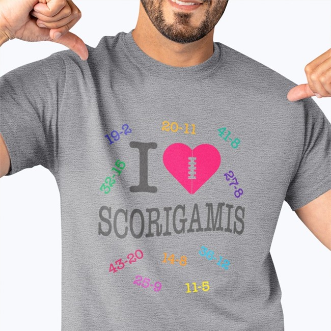 Jake Marsh Pardon My Take I Love Scorigamis Shirts Barstool Sports Merch