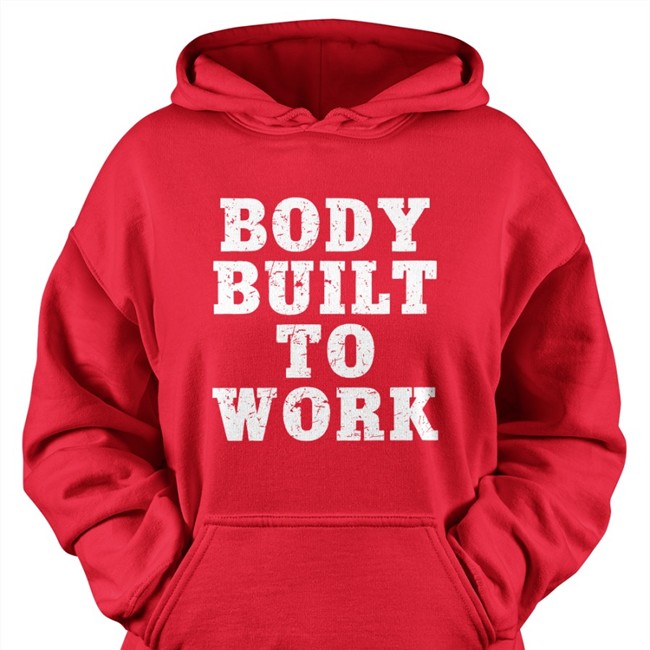Blue Jays Body Built To Work Hoodie Zach Pop