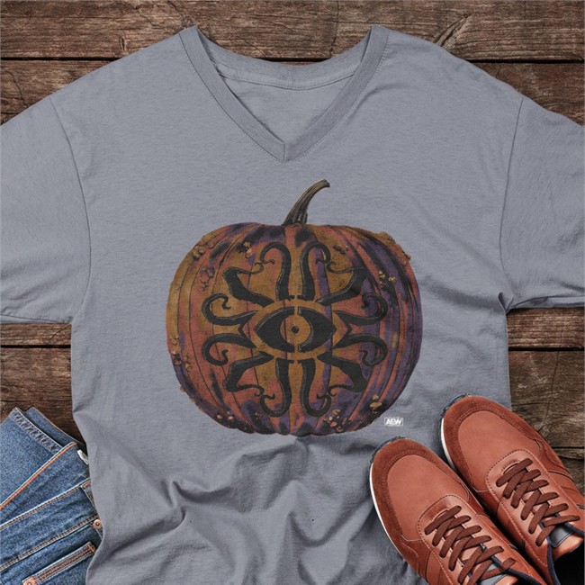 Aew Shop Halloween Dark Order Dark Gourder Tee Evil Uno Is Spooky