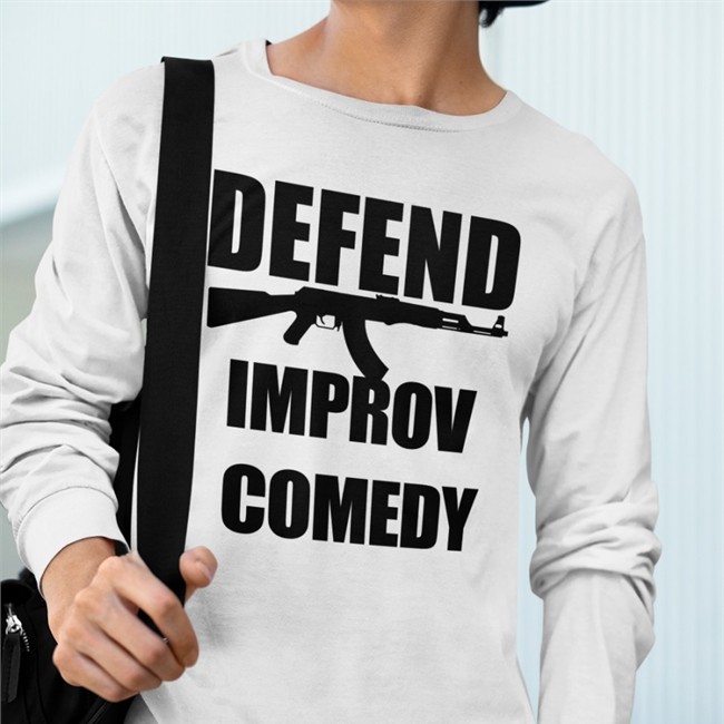 Tom Cecil Scopgieb Defend Improv Comedy T Shirt