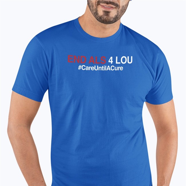 Jon Sciambi End Als 4 Lou #Careuntilacure Shirt