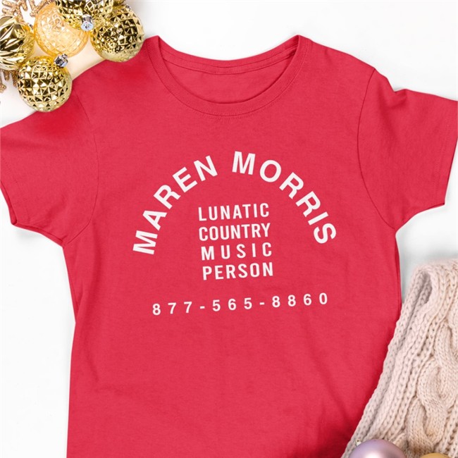 Maren Morris Shop Merch Maren Morris Lunatic Country Music Person Classic Shirt 2022 Brian Mansfield