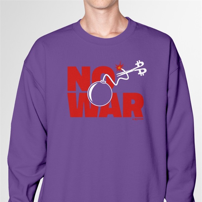 Bitcoin Magazine Store No War Shirt 2022 YungGucciT