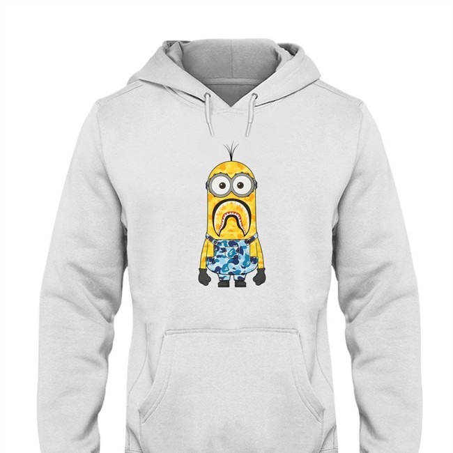 Original Suprasneakers Merch Bape X Minions Camo Minion Shirt By Gnf Outfits