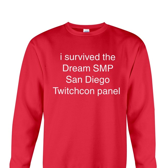 Buttercupnom I Survived The Dream Smp San Diego Twitchcon Panel T Shirts
