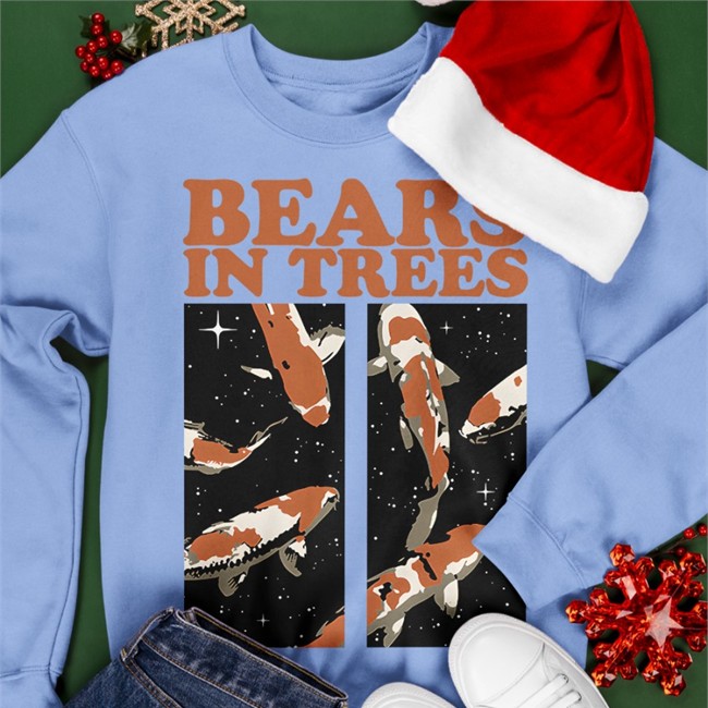 Bears In Trees Merch Aquarium Long Sleeve Shirt