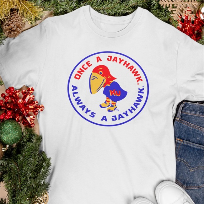 Charliehustle Merch Once A Jayhawk Always A Jayhawk Edition Limited TShirts Kansas Jayhawk Fans