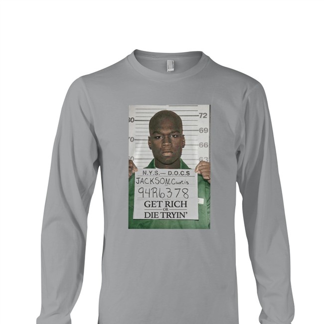 Mug Shot Jackson Curtis Get Rich Or Die Tryin Tee Shirt G Unit Brands Merch 50Cent