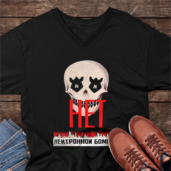 No To The Neutron Bomb Long Sleeve Tee