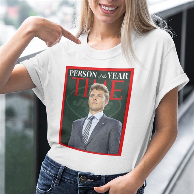Person Of The Year Time Zach Wilson Tee