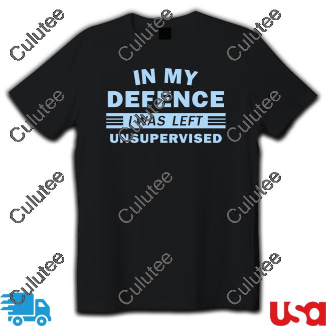 Strange Parts Fake Checkmark Supercon In My Defence I Was Left Unsupervised Sweatshirt