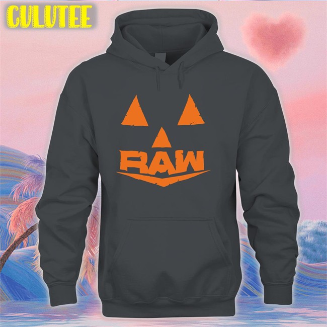 Wwe Shop Raw Halloween Jack O Lantern Hooded Sweatshirt Ɔ Wrestling