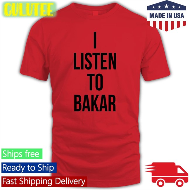 I Listen To Bakar Crewneck Sweatshirt Yeaabk