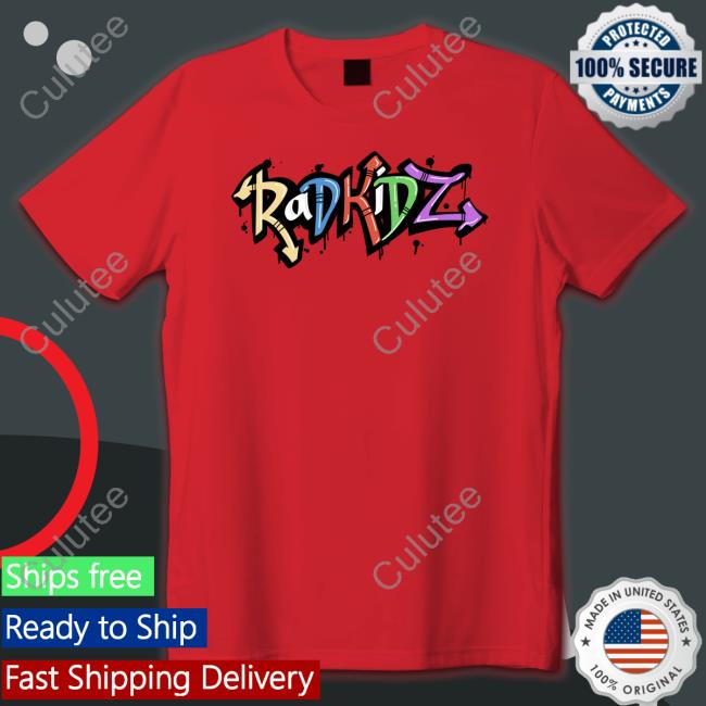 Radffitti Radkidz Shirt Neon Orange