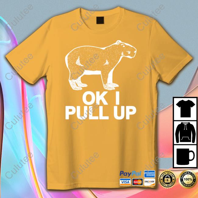 Capybara Man Ok I Pull Up Crewneck Sweatshirt