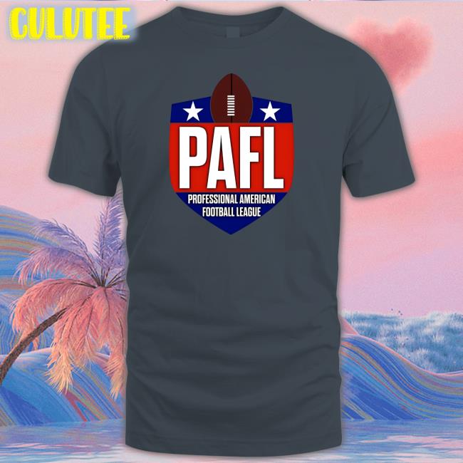 Pafl Professional American Football League Shirt Blue