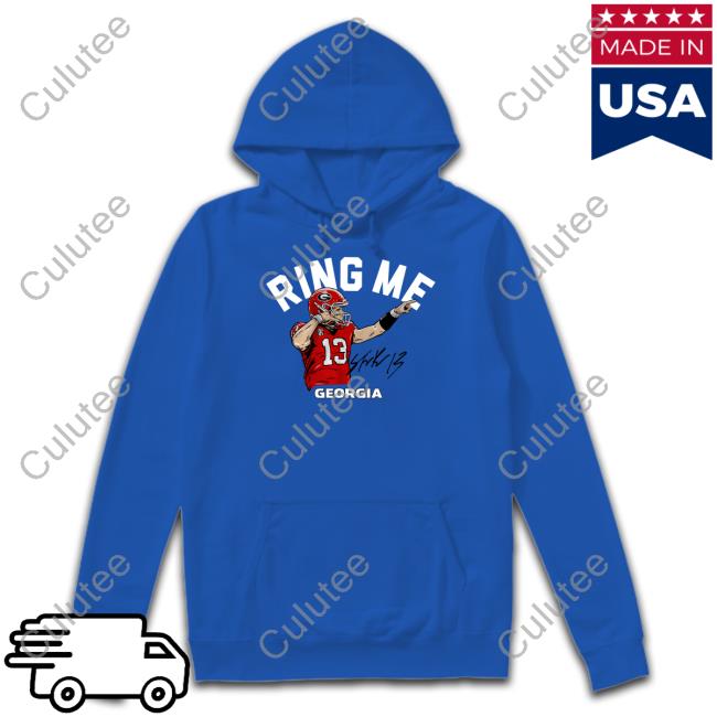 Breakingt Merch Georgia Football Stetson Bennett Iv Ring Me Sweatshirt